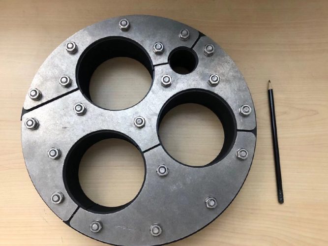 Cable seal in Suzhou Gaoding 110kv main substation project Cable seal in Suzhou Gaoding 110kv main substation project