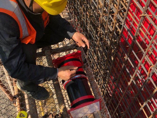 Cable seal in Yixing Medical Center project Cable seal in Yixing Medical Center project