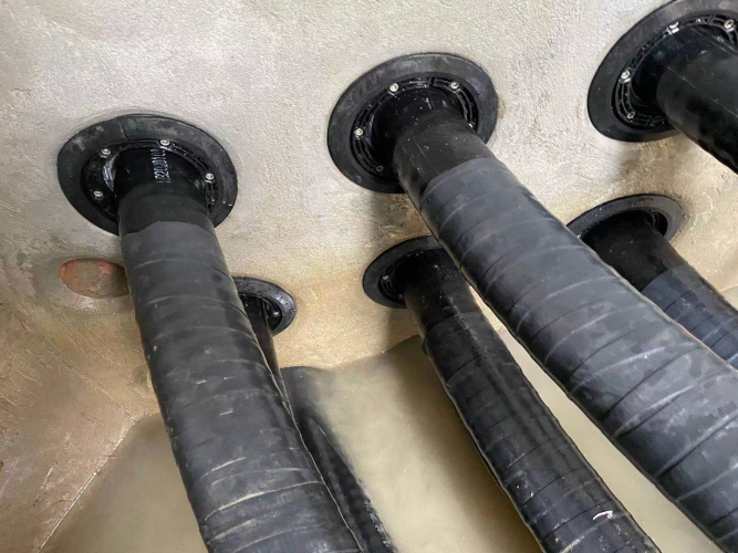 Cable seal in Ningbo Xinle 220kv main substation project Cable seal in Ningbo Xinle 220kv main substation project